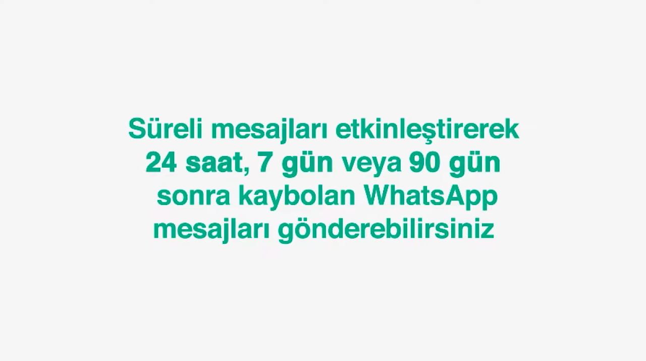 WhatsApp yeni özelliğini duyurdu! Süreli mesajlar nedir,  nasıl kullanılır? 4