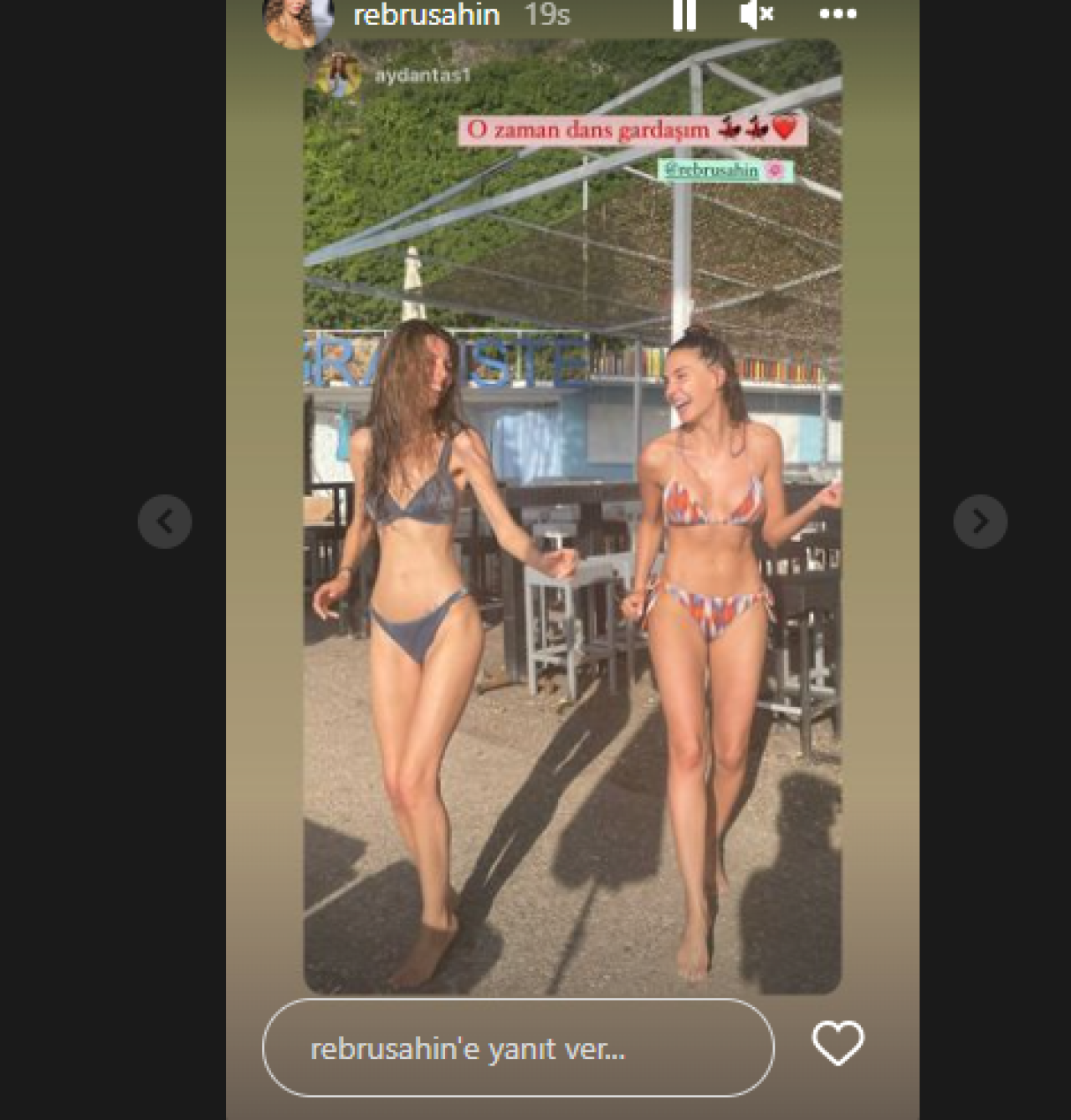 Ebru Şahin'in Bekarlığa Veda Tatili Cedi Osman'ı Kızdıracak! Bikinili Fotoğrafları Peş Peşe Geldi! 3