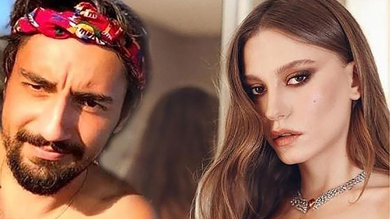 Serenay Sarıkaya'nın Sevgilisi Paylaştı,  Milyonlar Şok Oldu! Göğsüne Ayağı ile Bastı!