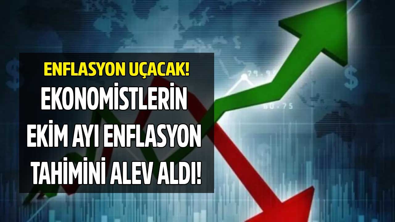 Bloomberg HT erken açıkladı ekonomistlerin Ekim ayı enflasyon beklentisi tahmini duyuruldu