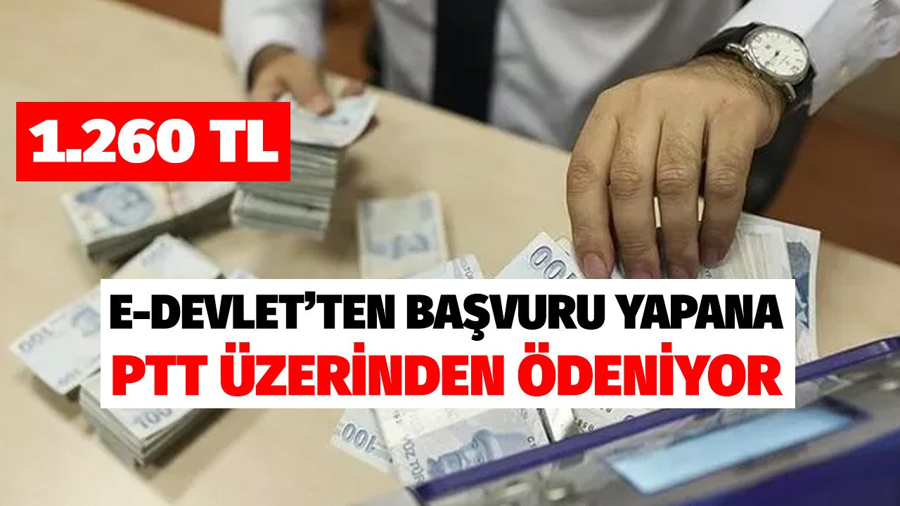 Aile Bakanlığı tek başvuru ile PTT üzerinden 1260 TL yatırıyor çocuklu ailelerin cepleri ferahlıyor