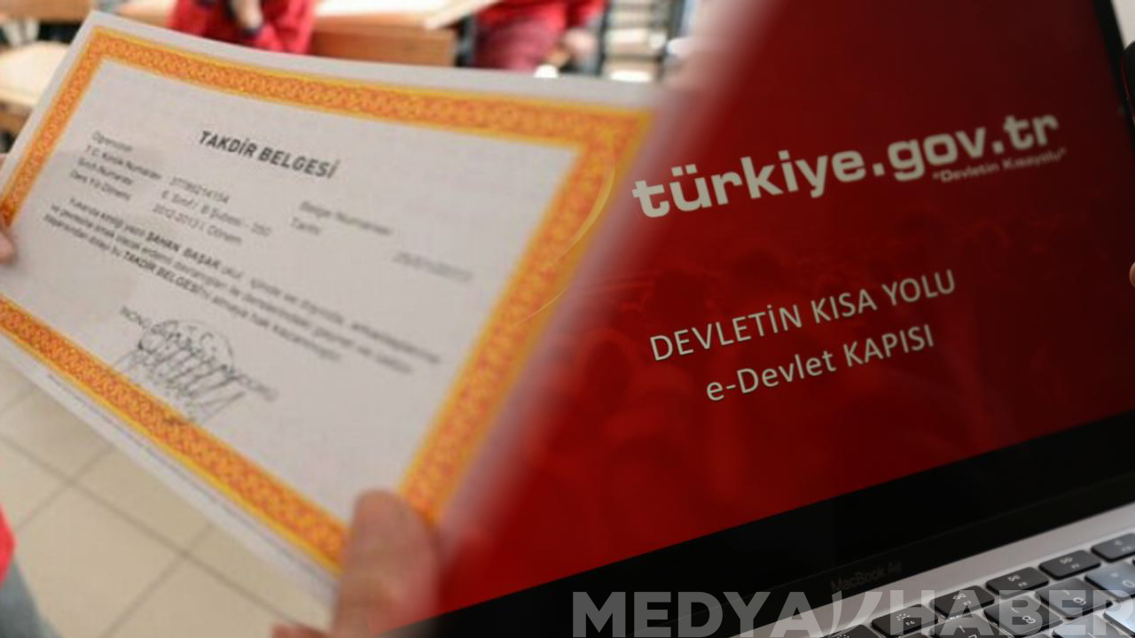 Takdir alanlar E-devlet'ten başvurun Karne hediyeniz tam 5110 TL