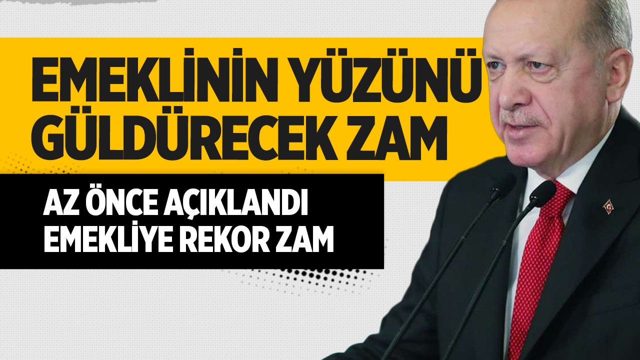 Erdoğan Emeklinin Yüzünü Güldürecek Tarihi Az Önce Açıkladı! Emekliye Rekor Zam! Emekli maaşlarına seyyanen zam müjdesi Erdoğan Eylül'de açıklayacak