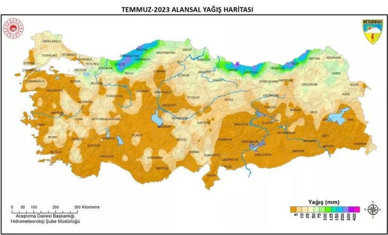 Meteoroloji'den korkutan haritayı paylaştı: Şiddetli kuraklık kapıda! Aşırı sıcakların bitişi için tarih de belli oldu 4