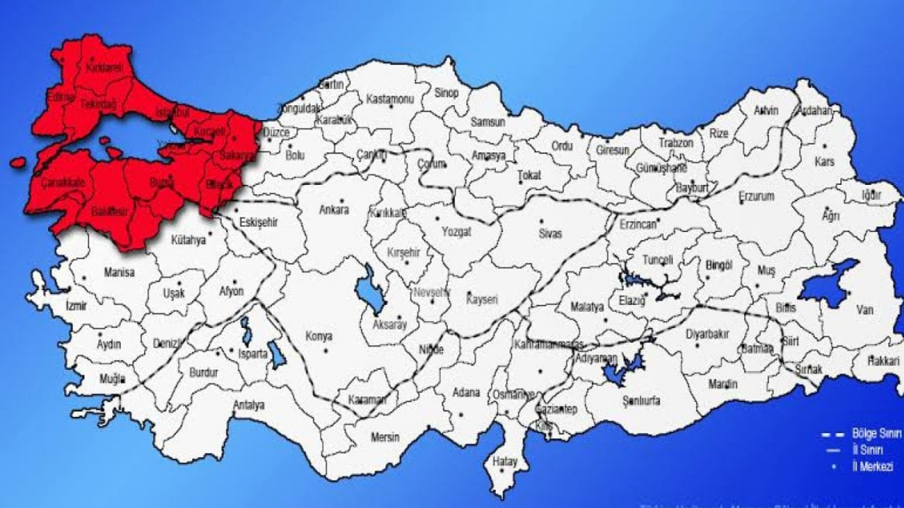 Kabus Kapıya Dayandı! Yunanistan’dan Gelen Felaket Edirne,  Tekirdağ,  Balıkesir,  Kırklareli’nde Etkili Olacak