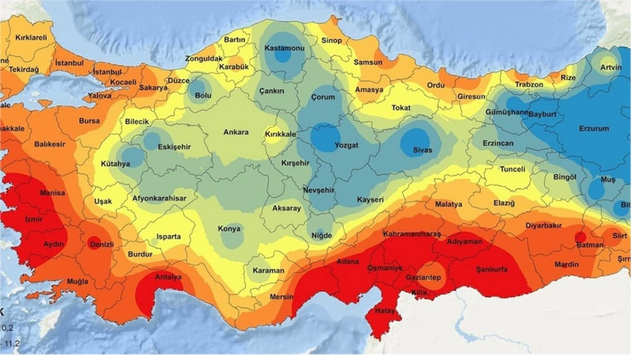 Hatay,  Adana,  Mersin felaketten kıl payı kurtuldu!  Tehlike rotayı Libya'ya kırdı.. Hala tehlike geçmiş değil..