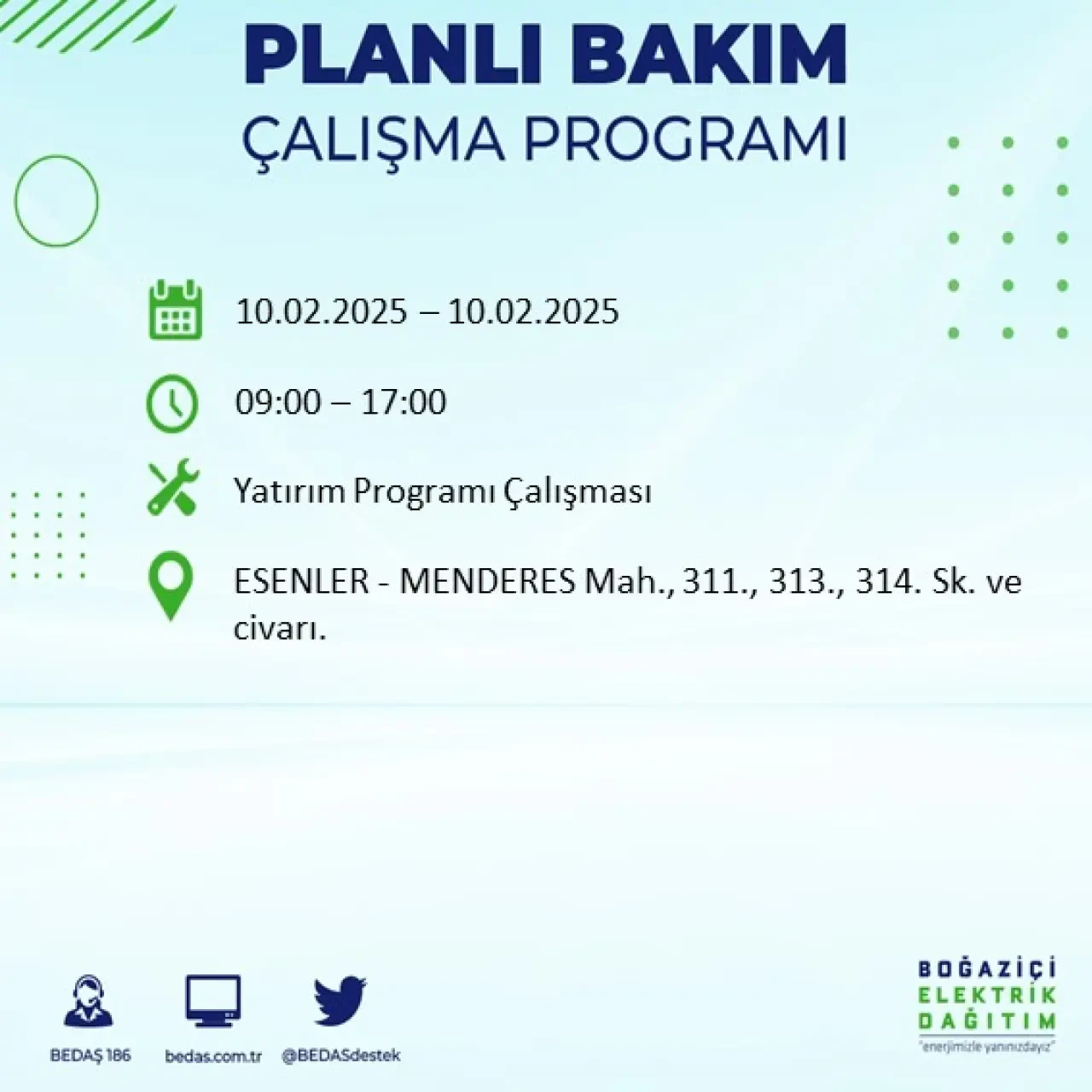 İstanbul'un Bu İlçe ve Sokaklarında Bugün Elektrik Kesintisi Olacak: BEDAŞ Kesintileri Duyurdu 30