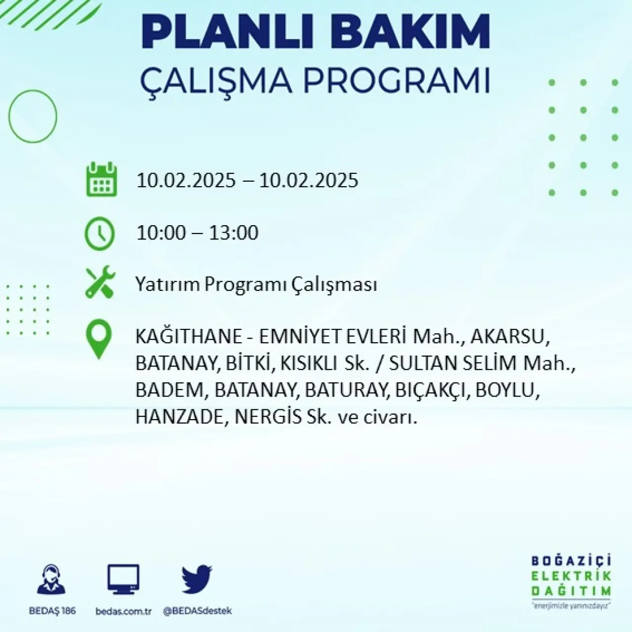 İstanbul'un Bu İlçe ve Sokaklarında Bugün Elektrik Kesintisi Olacak: BEDAŞ Kesintileri Duyurdu 49