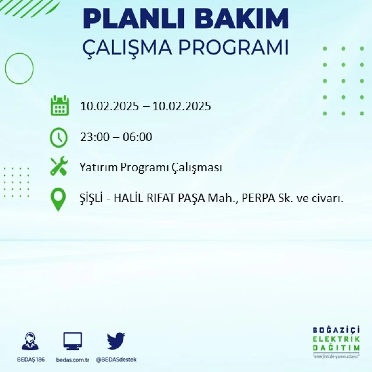 İstanbul'un Bu İlçe ve Sokaklarında Bugün Elektrik Kesintisi Olacak: BEDAŞ Kesintileri Duyurdu 62