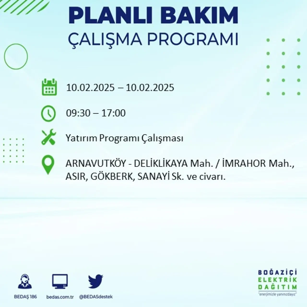 İstanbul'un Bu İlçe ve Sokaklarında Bugün Elektrik Kesintisi Olacak: BEDAŞ Kesintileri Duyurdu 4