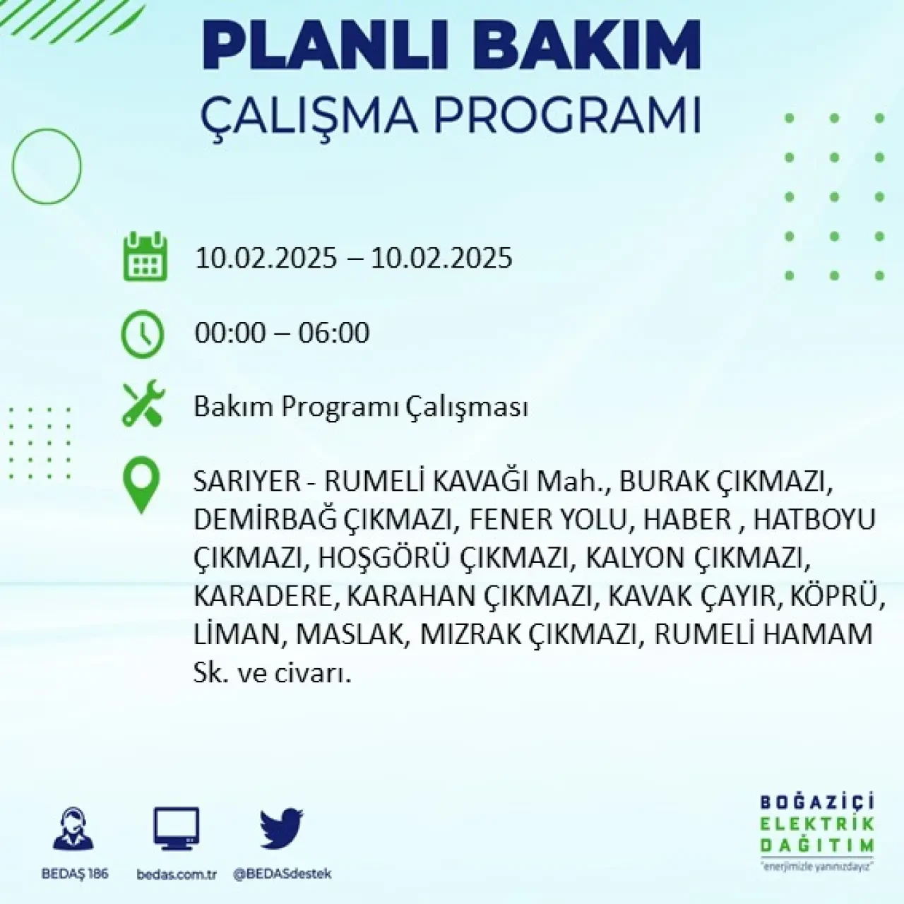 İstanbul'un Bu İlçe ve Sokaklarında Bugün Elektrik Kesintisi Olacak: BEDAŞ Kesintileri Duyurdu 56