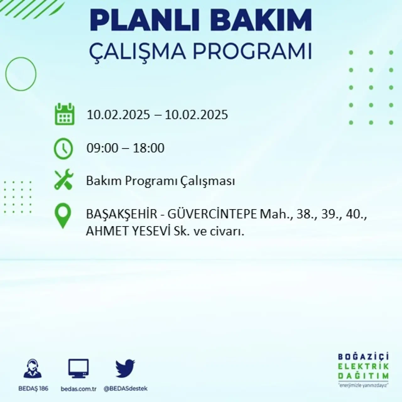 İstanbul'un Bu İlçe ve Sokaklarında Bugün Elektrik Kesintisi Olacak: BEDAŞ Kesintileri Duyurdu 16