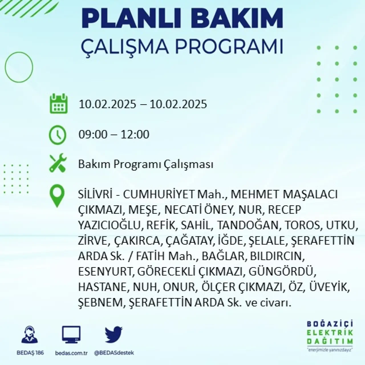 İstanbul'un Bu İlçe ve Sokaklarında Bugün Elektrik Kesintisi Olacak: BEDAŞ Kesintileri Duyurdu 58