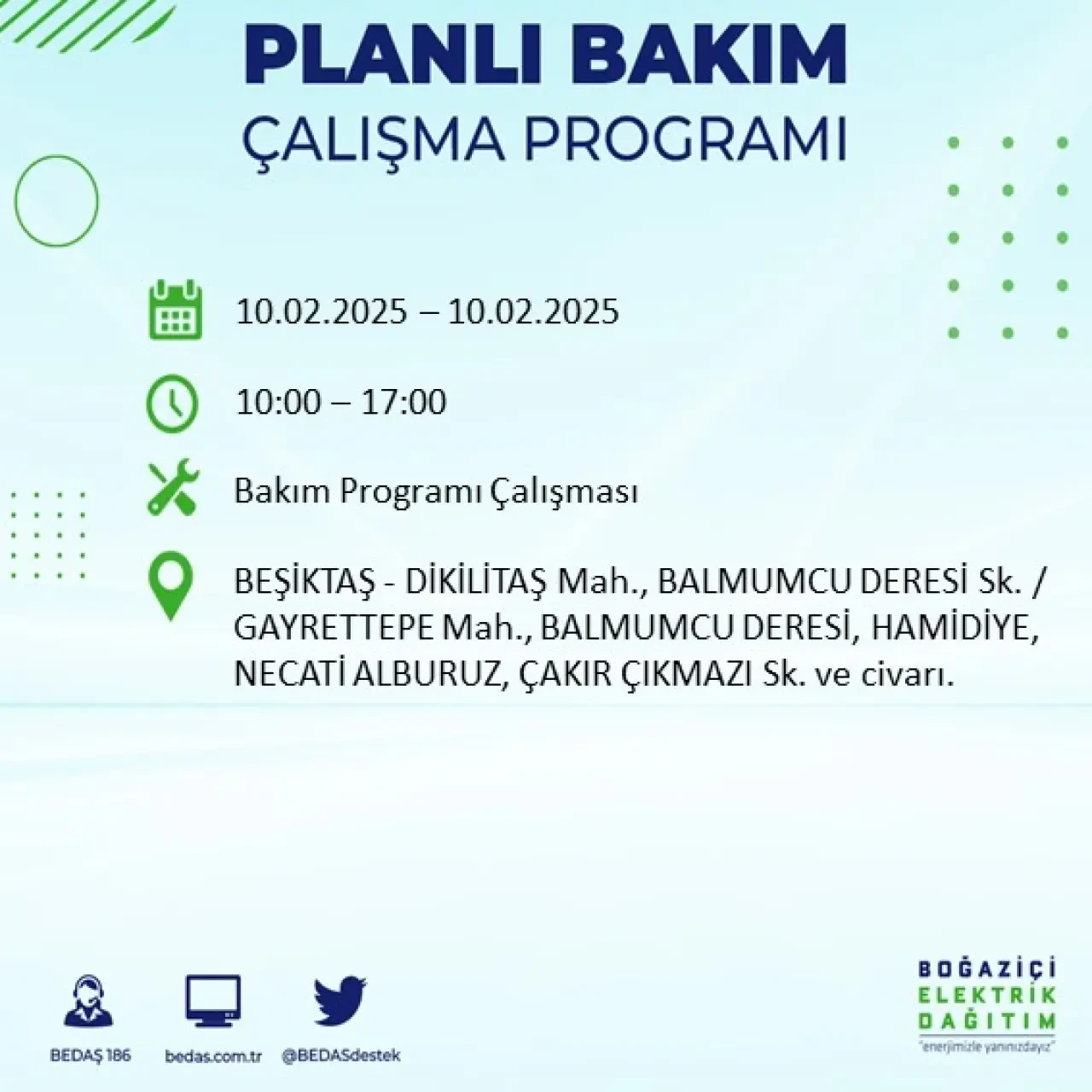 İstanbul'un Bu İlçe ve Sokaklarında Bugün Elektrik Kesintisi Olacak: BEDAŞ Kesintileri Duyurdu 19