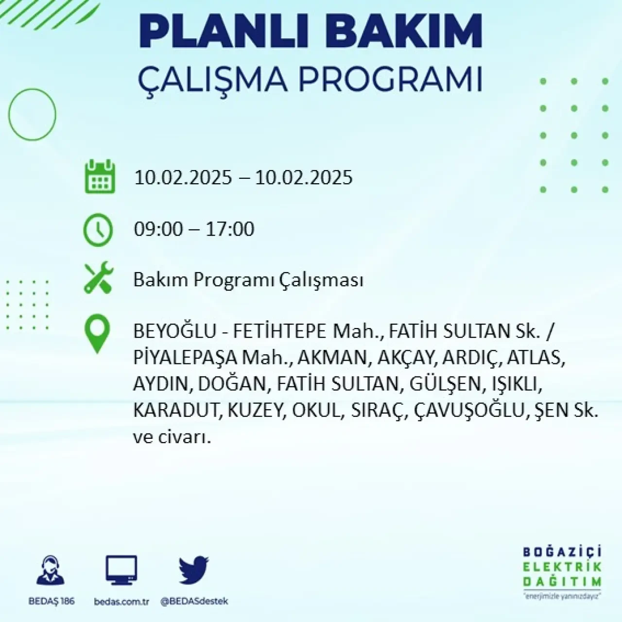 İstanbul'un Bu İlçe ve Sokaklarında Bugün Elektrik Kesintisi Olacak: BEDAŞ Kesintileri Duyurdu 24