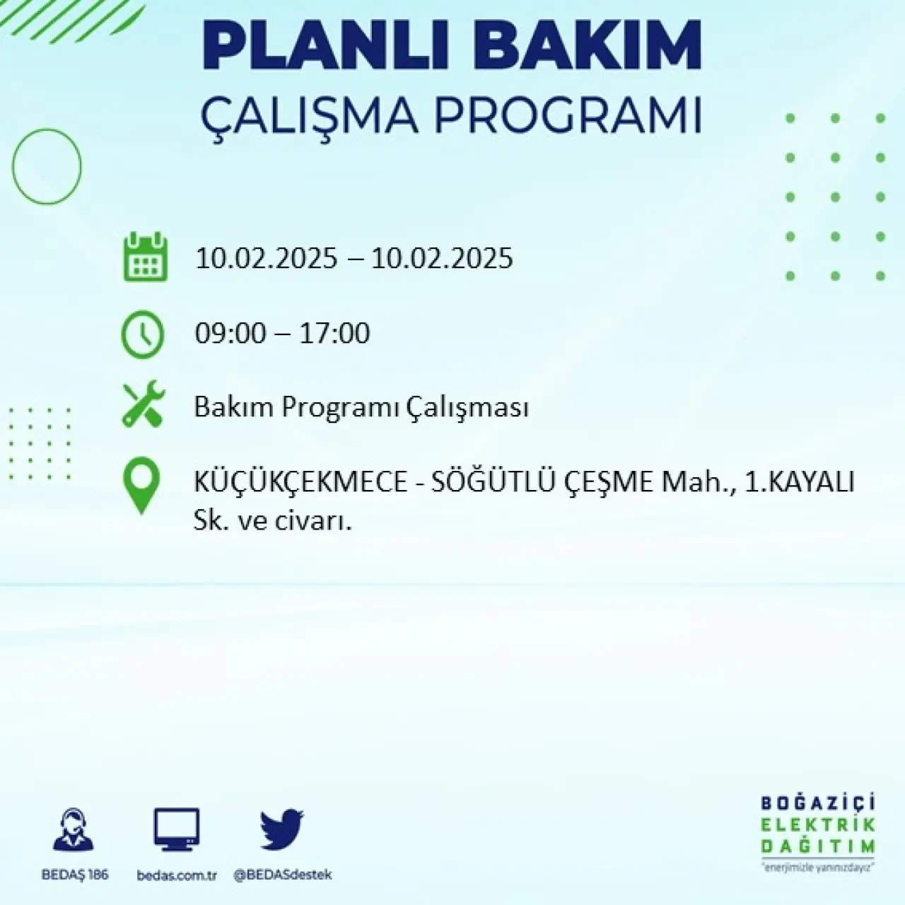 İstanbul'un Bu İlçe ve Sokaklarında Bugün Elektrik Kesintisi Olacak: BEDAŞ Kesintileri Duyurdu 51