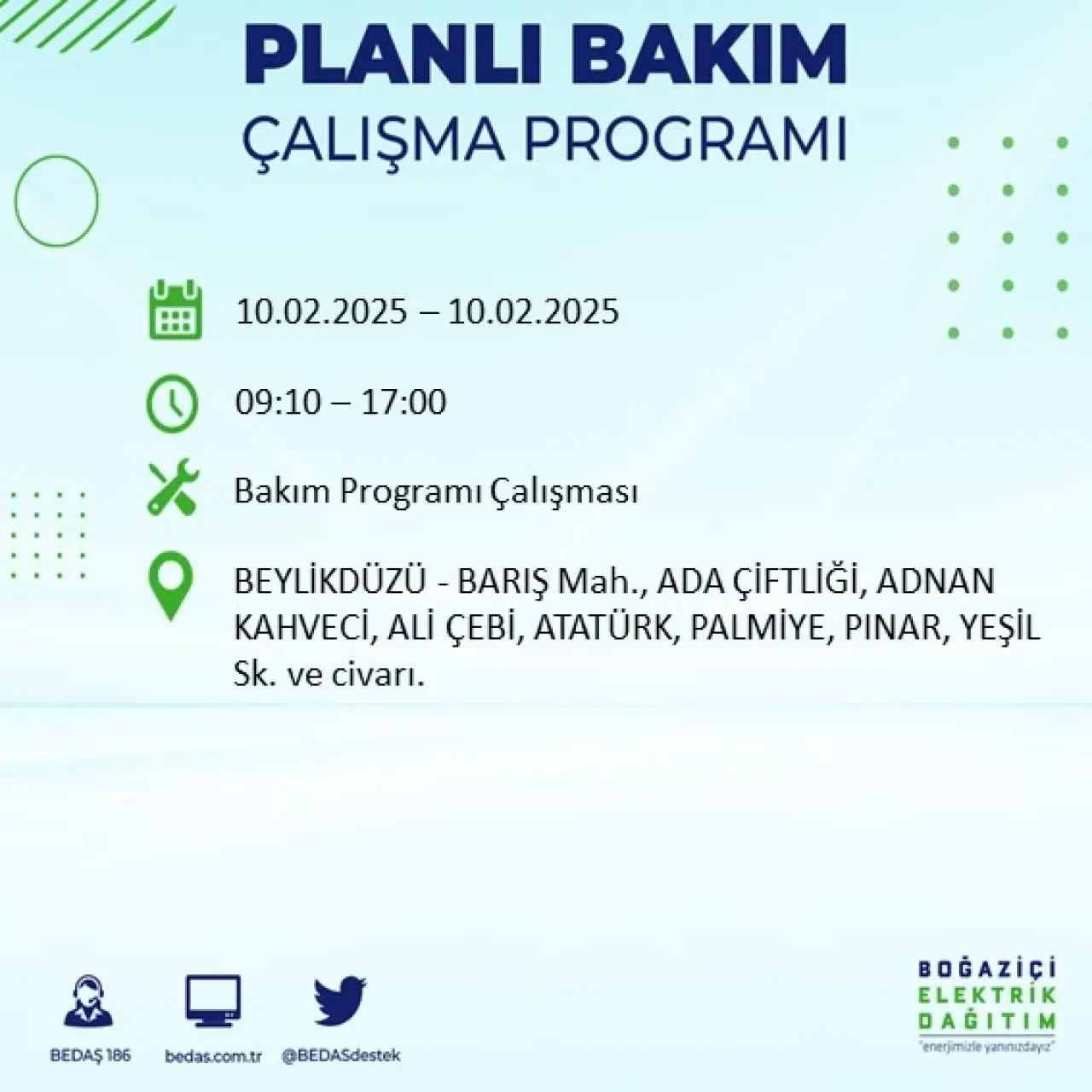 İstanbul'un Bu İlçe ve Sokaklarında Bugün Elektrik Kesintisi Olacak: BEDAŞ Kesintileri Duyurdu 23