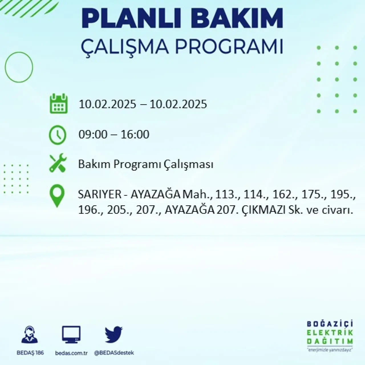 İstanbul'un Bu İlçe ve Sokaklarında Bugün Elektrik Kesintisi Olacak: BEDAŞ Kesintileri Duyurdu 54