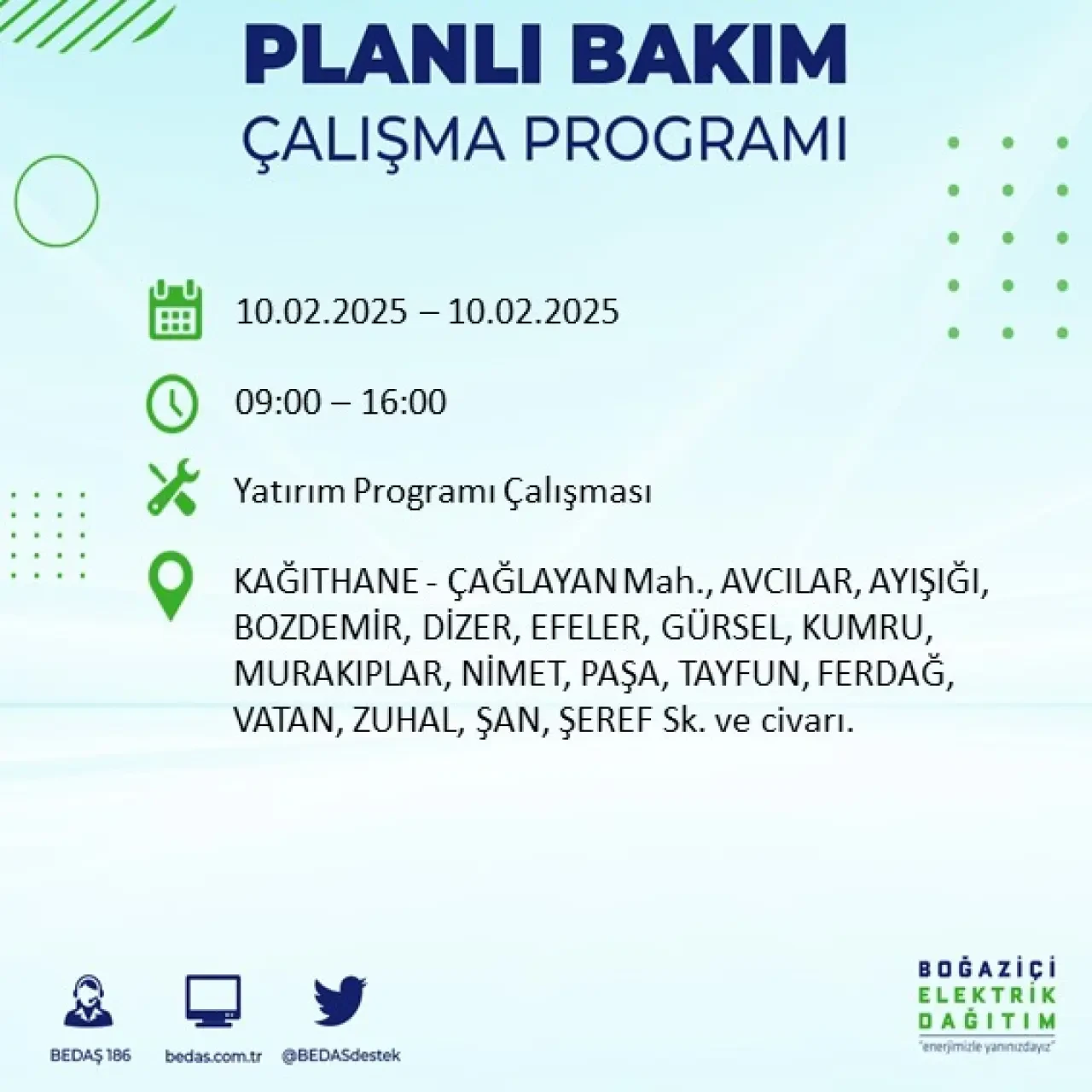 İstanbul'un Bu İlçe ve Sokaklarında Bugün Elektrik Kesintisi Olacak: BEDAŞ Kesintileri Duyurdu 48