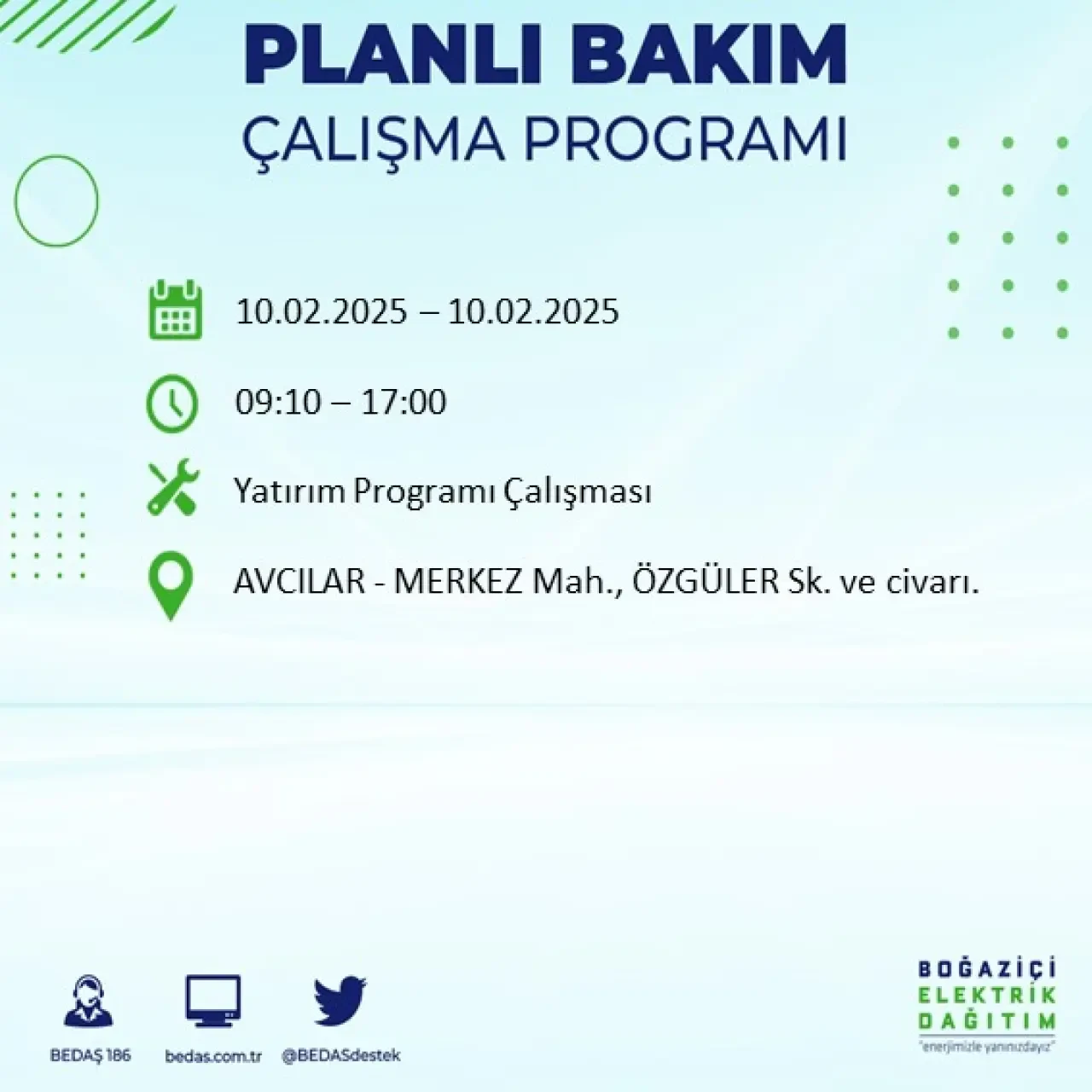 İstanbul'un Bu İlçe ve Sokaklarında Bugün Elektrik Kesintisi Olacak: BEDAŞ Kesintileri Duyurdu 6