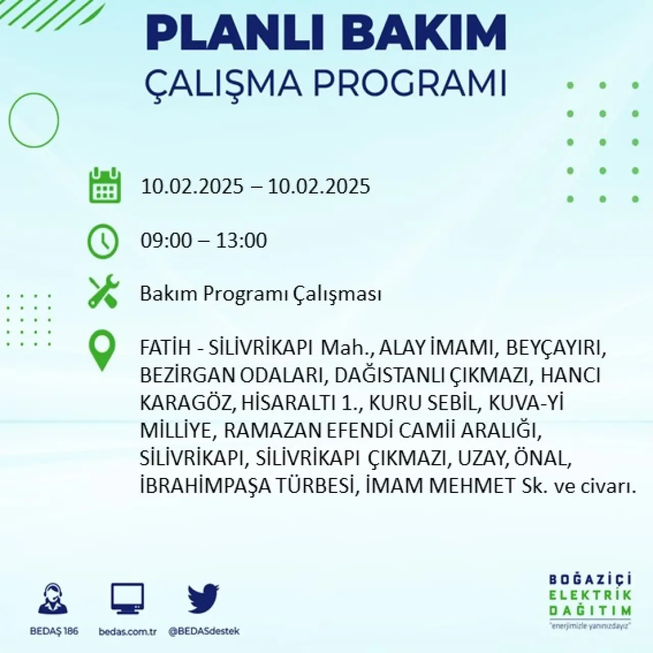 İstanbul'un Bu İlçe ve Sokaklarında Bugün Elektrik Kesintisi Olacak: BEDAŞ Kesintileri Duyurdu 38