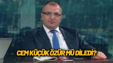 Cem Küçük özür mü diledi,  kimden diledi?