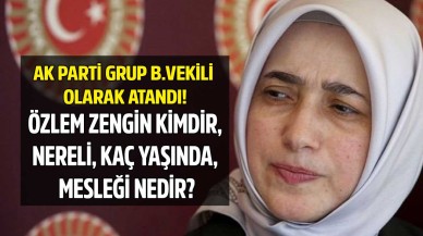 Mahir Ünal'ın yerine atanan AK Parti Grup Başkanvekili Özlem Zengin kimdir,  nereli,  kaç yaşında?