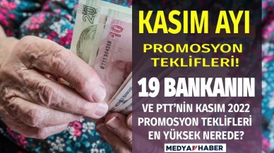 Banka banka Kasım ayı emekli promosyon rakamları! PTT Vakıfbank Ziraat Bankası Akbank TEB İş Bankası Yapı Kredi ING Bank en yüksek maaş promosyonu