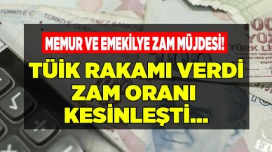 2022 aylık enflasyon oranları ile TÜİK TEFE TÜFE son 4 - 5 aylık enflasyon farkı memur emekli maaşı zammı hesaplama Kasım 2022!