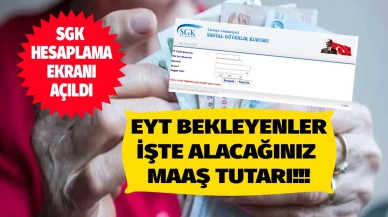 EYT müjdesi bekleyenler buraya bakmadan sakın başvuru yapmayın SGK emekli maaşı hesaplama ekranı açıldı