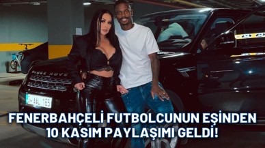 Fenerbahçeli futbolcunun eşi Adriana Muller'den 10 Kasım paylaşımı: Bu ülkeyi bir kez daha sevdim