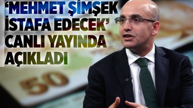 Mehmet Şimşek istafı mı edecek? Mehmet Şimşek'in İstifa Tarihini Canlı Yayında Açıkladı