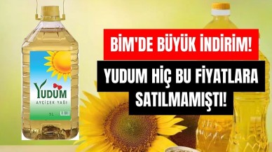 Bim 5 Lt yudum yağlarına indirim! Güncel yağ fiyatları ne? Hediye gibi gelen indirim yüzleri güldürdü.