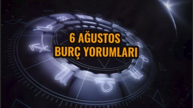 Günlük burç yorumları 6 Ağustos 2023 Pazar: Burçlar için ilişki,  iş,  para,  sağlık ve aşk falı