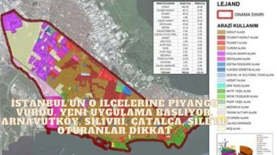 İstanbul'un Belirli İlçelerine Talih Kuşu Kondu: Arnavutköy,  Silivri,  Çatalca ve Şile İlçeleri Dikkat! Yeni Bir Program Başlıyor