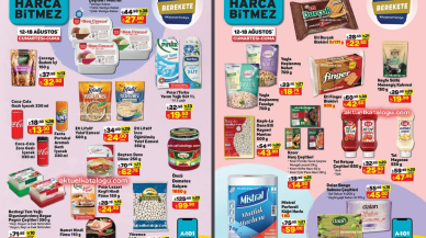 A101 Haftanın Yıldızları Kataloğu Yayınlandı! 18 Ağustos Son! A101'de Bayanlara Özel O Üründe Tam 50 Tl İndirim: Filtre Kahve,  Dondurma,  Peynir Çeşitleri...