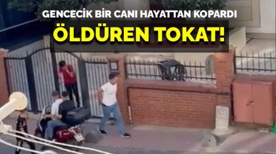 İstanbul'da yaşanan olay saniye saniye görüntülendi: 19 yaşındaki genç adama ölüm tokadı kamerada