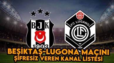 Beşiktaş-Lugano Maçı Şifreli mi Şifresiz mi: BJK Maçı Sifresiz Nasıl İzlenir? Beşiktaş Maçını Canlı Şifresiz Yayın Yapan Kanallar Var mı?