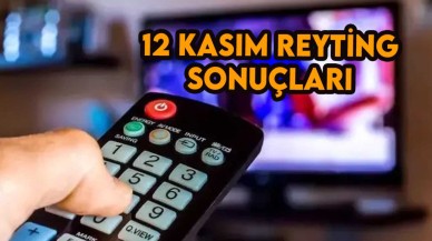 12 Kasım reyting sonuçları: Teşkilat,  Yargı,  Kim Milyoner Olmak İster,  Kirli Sepeti,  MasterChef reyting sıralaması