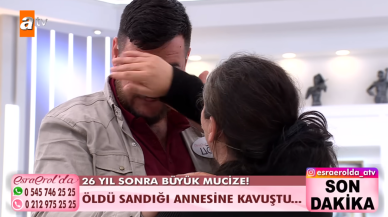 Esra Erol’da Türkiye’de bir ilk yaşandı! “Öldü” sandığı annesi,  “teyzesi” çıktı