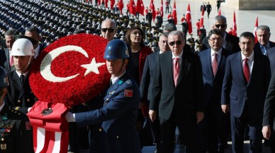 Erdoğan Başkanlığında Devlet Erkanı,  Anıtkabir'de