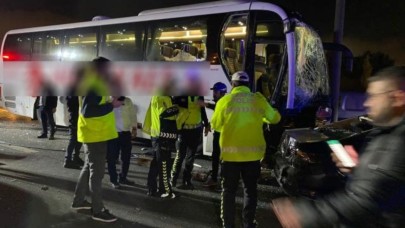 Son dakika: İstanbul'da yaşanan kaza trafiği alt üst etti!