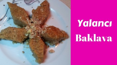 Ünlü şeften yalancı baklava tarifi! Yalancı baklavayı nasıl yaptığını anlatan şef püf nokta olarak şerbete dikkat çekti Yalancı baklava nasıl yapılır?