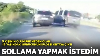 İzmir'de makas atarak 5 kişinin öldüğü 20 kişinin yaralandığı korkunç kazaya neden olan sürücü bakın kim çıktı! İlk ifadesi ortaya çıktı