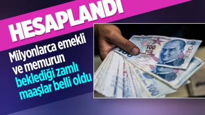 Emeklilerin ve memurların beklediği haber az önce geldi! Temmuz 2023 emekli ve memur zamlı maaşlar tek tek hesaplandı