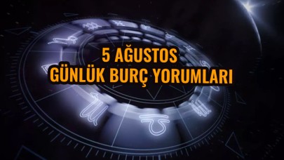 Günlük burç yorumları 5 Ağustos 2023 Cumartesi: Burçlar için ilişki,  iş,  para,  sağlık ve aşk falı