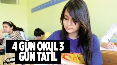 Öğrencileri Sevinçten Çılgına Çeviren Eğitimde Reform Kararı: Artık Haftada 4 Gün Okul 3 Gün Tatil Ne Zaman Başlıyor