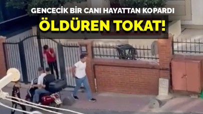 İstanbul'da yaşanan olay saniye saniye görüntülendi: 19 yaşındaki genç adama ölüm tokadı kamerada