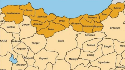 Samsun,  Artvin,  Trabzon,  Giresun,  Ordu,  Rize,  Tokat için kritik uyarı: 1 Eylül'de başlıyor.. Bir süredir bekleniyordu! İşte şimdi geldi çattı