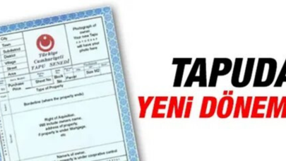 Tapuda yeni dönem başladı!  Bu yeni düzen evli olan herkesi ilgilendiriyor